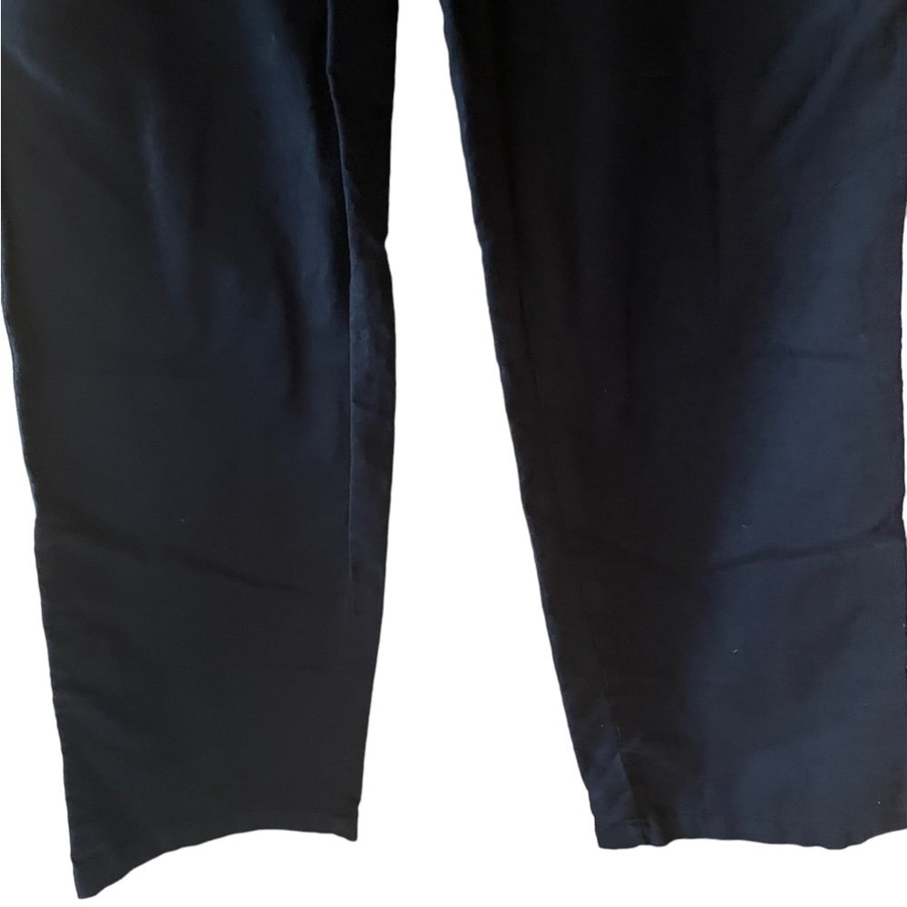 Gap Linen/Cotton Blend, Wide Leg, Drawstring Pants - Picture 3 of 7